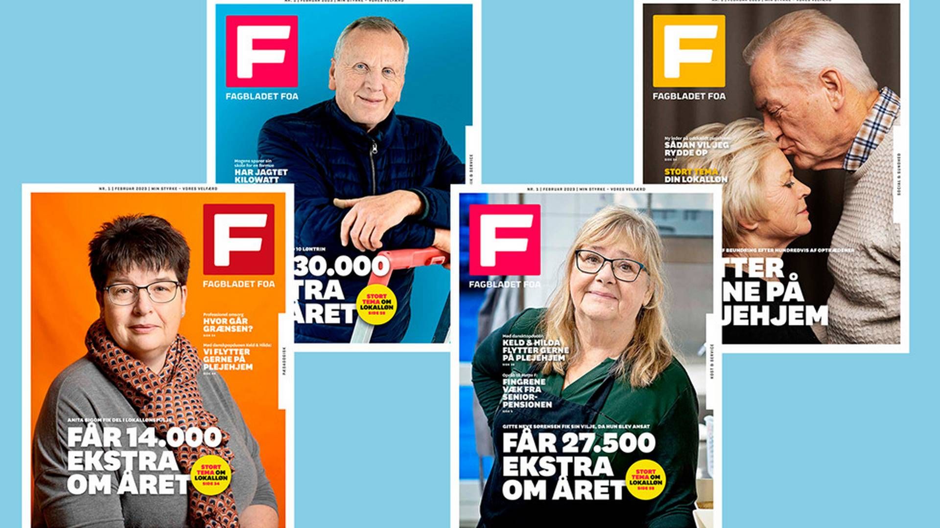 Fagbladet Foa vil fra 2025 ikke længere udkomme på print. | Foto: Screenshot