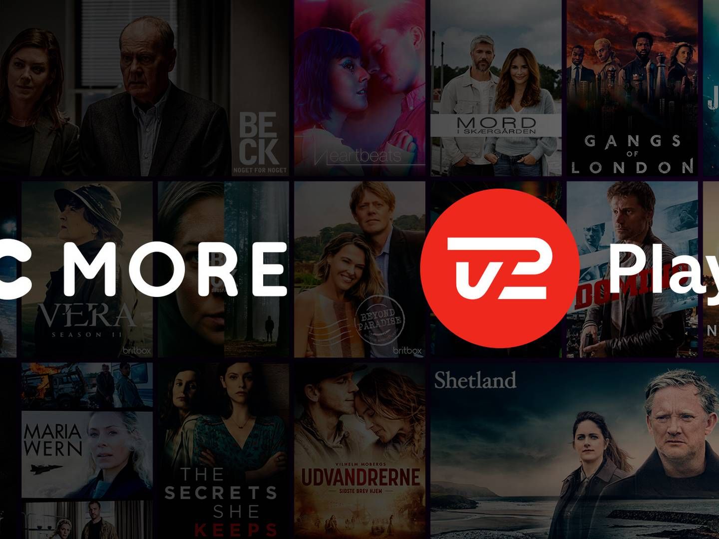 Telia-ejede C More og TV 2 har indgået en distributionsaftale på TV 2 Play. Men Play-abonnenter, der har adgang via andre distributører - fx Yousee - vil ikke kunne tilgå det nye indhold. | Foto: Pr/tv 2
