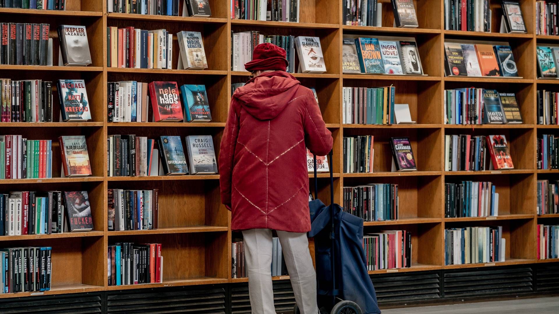 Ny aftale mellem Nationalbiblioteket i Norge og Kopinor, der er Norges svar på Copydan, sender alle bøger udgivet på norsk frem til 2005 ud på den digitale platform bokhylla.no | Foto: Aleksander Klug/Ritzau Scanpix