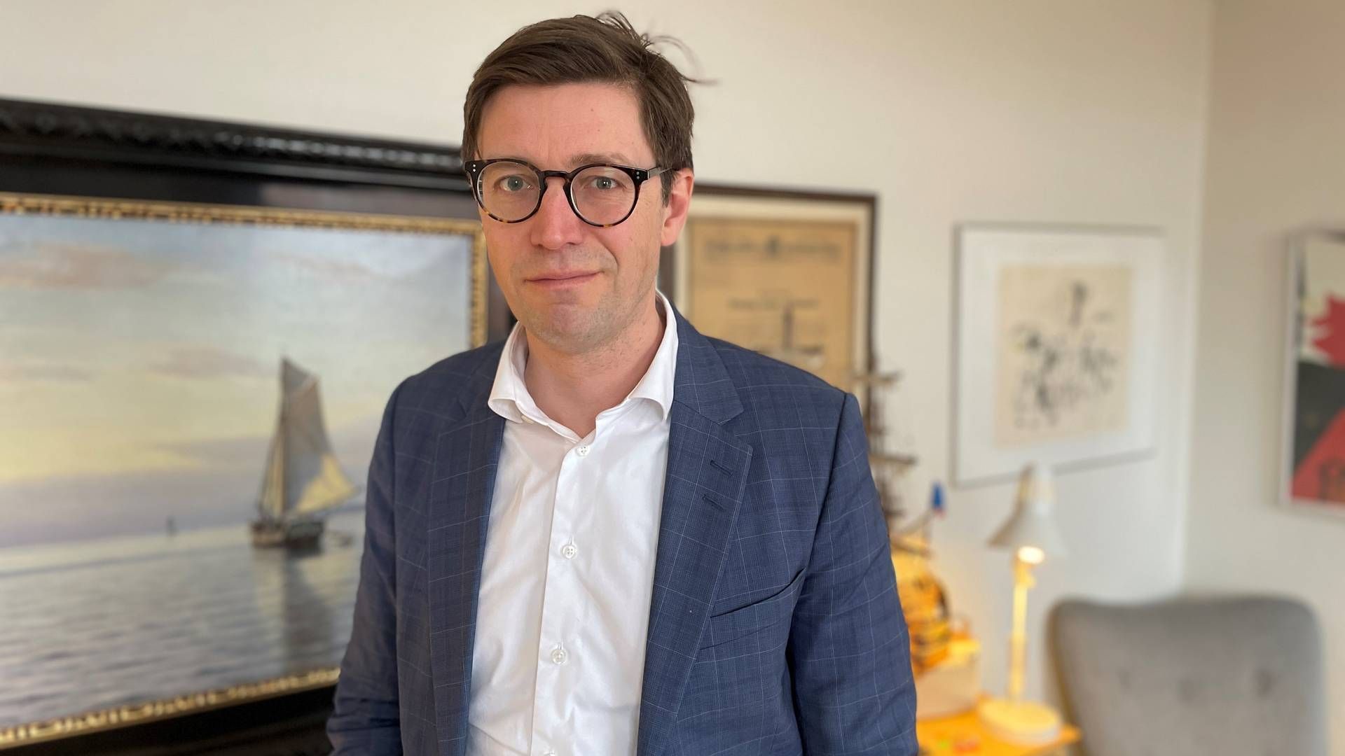 Kristoffer Gravgaard, adm. direktør og ansv. chefredaktør på Bornholms Tidende. | Foto: Bornholms Tidende