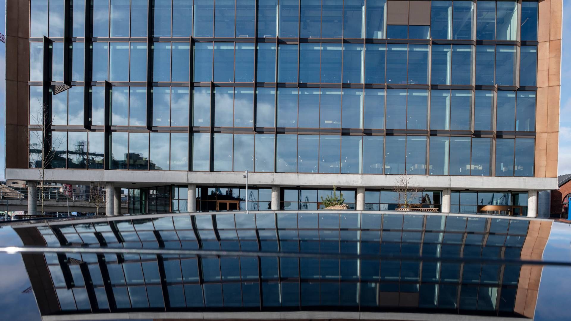 Jyllands-Posten har sit hovedsæde på havnen i Aarhus. | Foto: Joachim Ladefoged