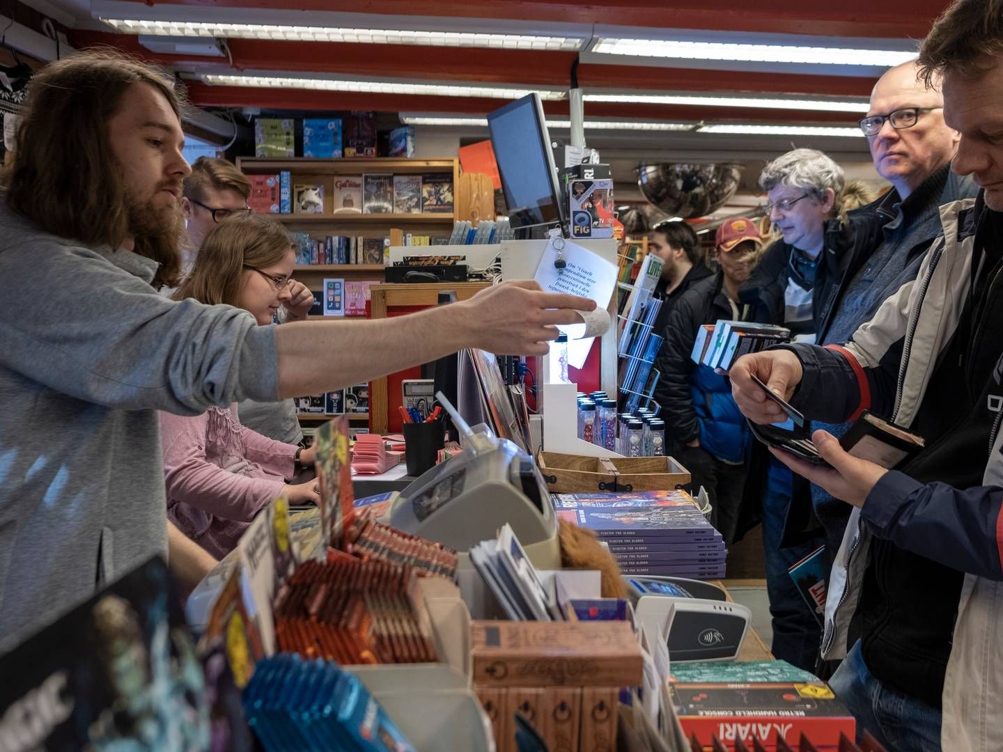 Danskere foretrækker stadig at købe deres bog i en boghandel. | Foto: Benny Kjølhede
