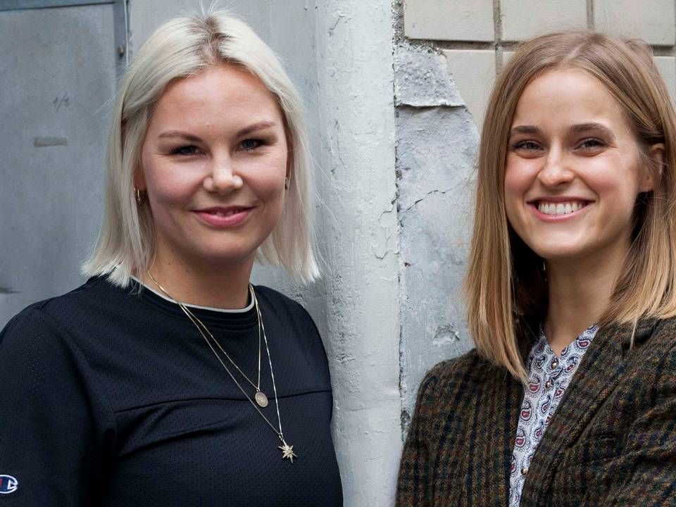 P3-profilerne Charlotte Rønn Dons og Cathrine Widunok Wichmand stifter nyt agentbureau for podcastere, Podland. | Foto: Julie Bjarnhoff/Podland