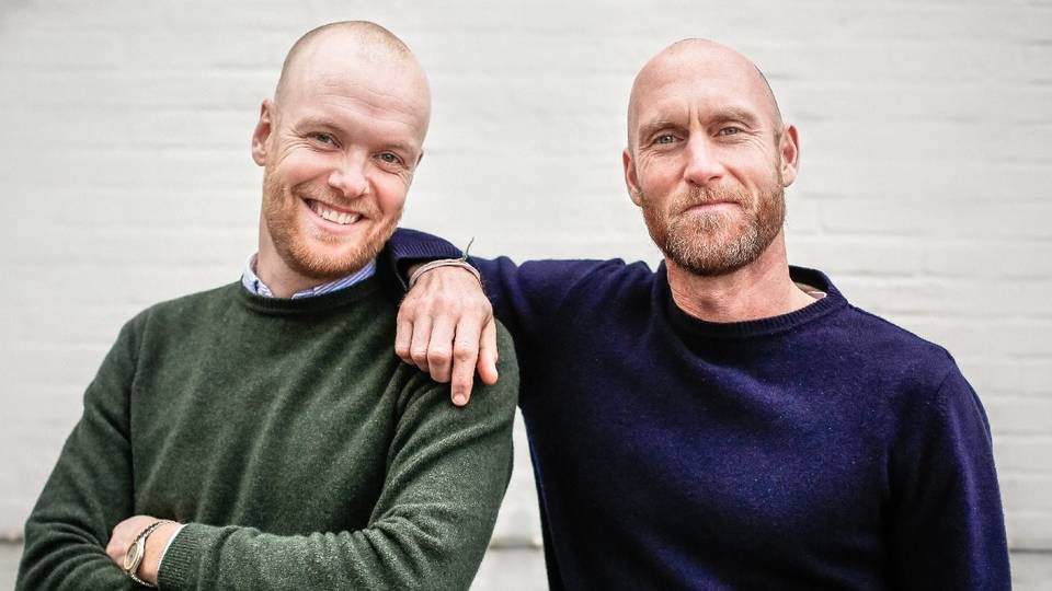 Anders Fuchs (tv) skal fra februar 2018 forstærke udviklingsafdelingen hos Mastiff under kreativ chef David Sidebotham (th). "Anders balancer fantastisk mellem det kreative og det strategiske," siger David Sidebotham om ansættelsen. | Foto: PR/Mastiff