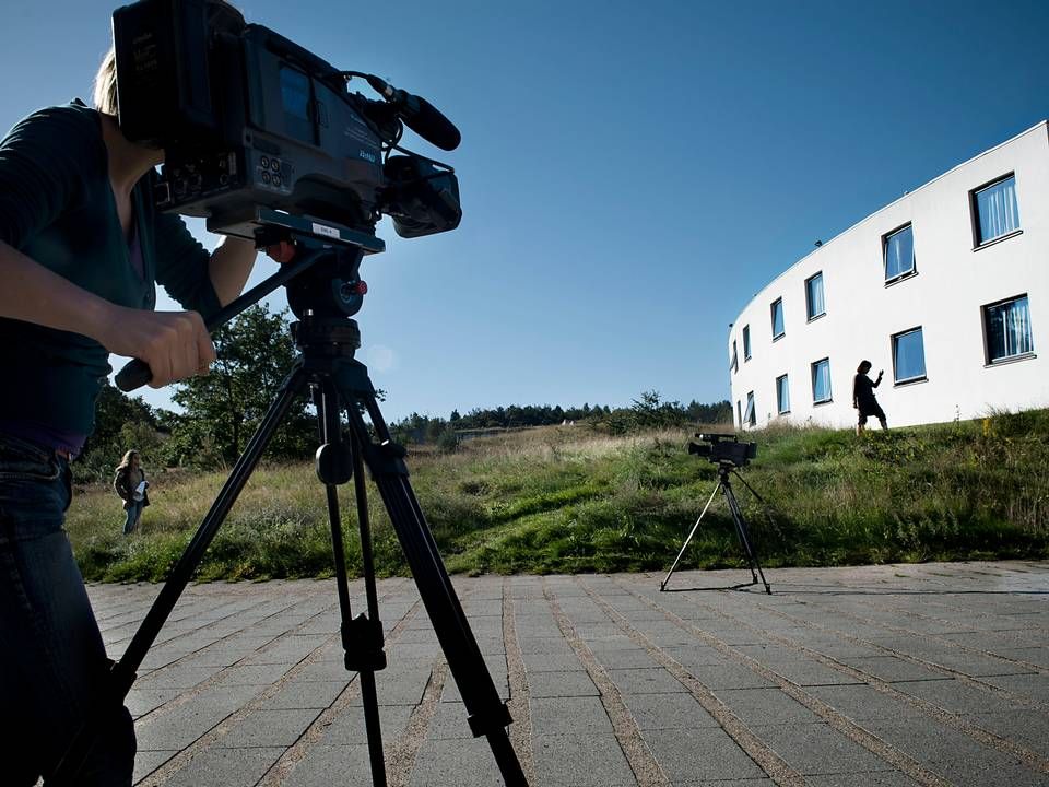 Den Europæiske Filmhøjskole i Ebeltoft. | Foto: /ritzau/Martin Slottemo Lyngstad/arkiv