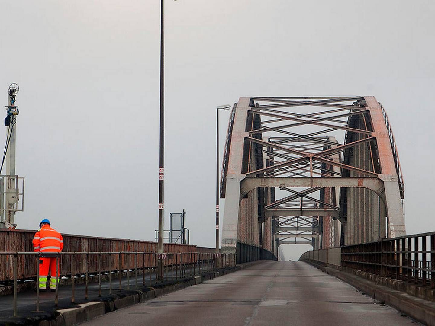 Den nuværende Storstrømsbroen, der efter planen skal erstattes af en ny. | Foto: Ritzau Scanpix/Søren Bidstrup