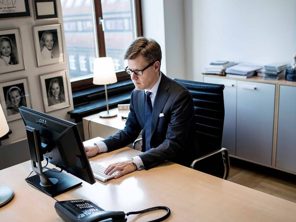 Steffen Kragh, adm. direktør, Egmont. | Foto: Ritzau Scanpix/Niels Ahlmann Olesen
