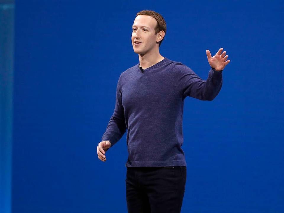 Facebooks stifter og topchef, Mark Zuckerberg. | Foto: Ritzau Scanpix/AP/Marcio Jose Sanchez