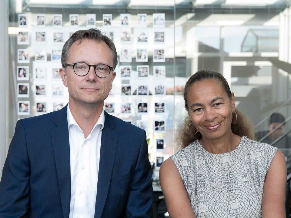 Klaus Høeg-Hagensen og Jacqueline Friis-Mikkelsen. | Foto: Amir Kuckovic/PR/Egmont Publishing