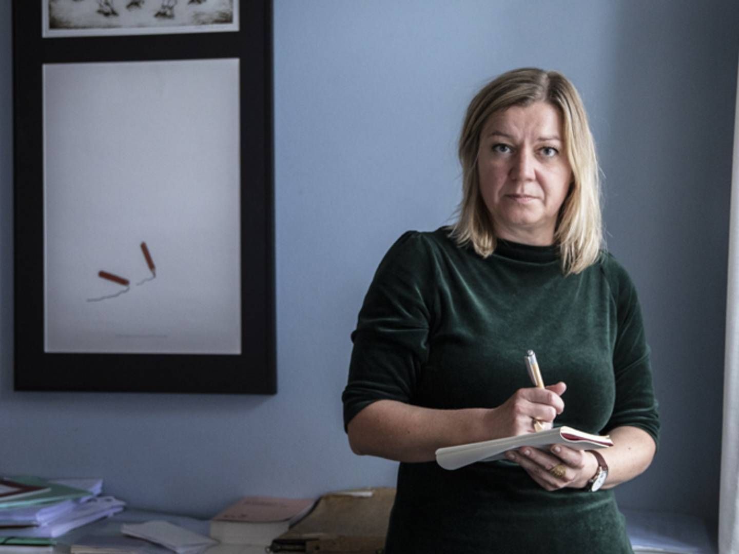 Tine Johansen, formand, Dansk Journalistforbund. | Foto: Benita Marcussen