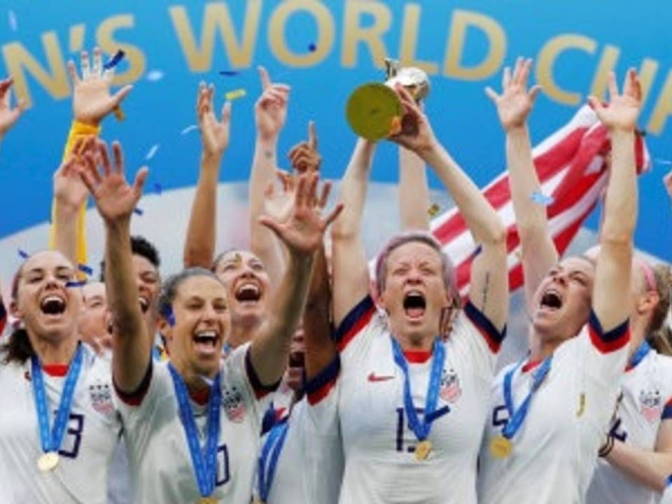 USA genvandt i år VM i fodbold for kvinder med en sejr på 2-0 over Holland | Foto: BERNADETT SZABO/RITZAU SCANPIX