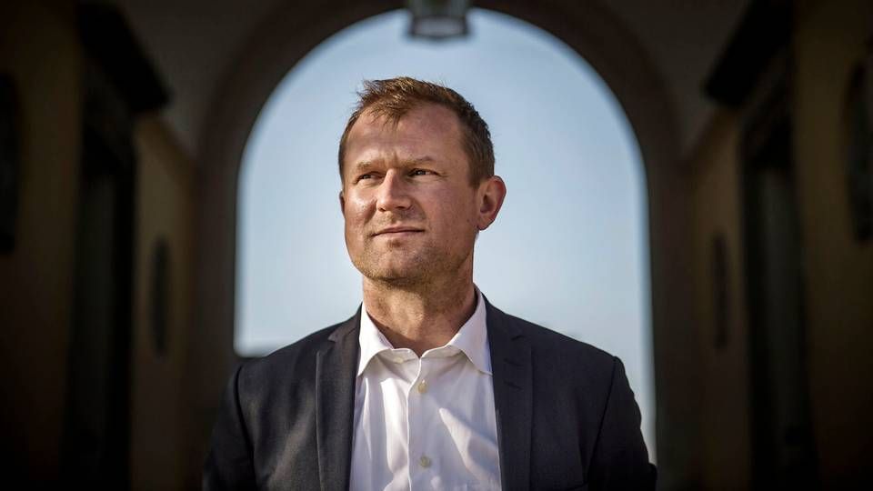 Carsten Topholt tiltrådte i december som finansdirektør hos TV 2 | Foto: Thomas Lekfeldt/Ritzau Scanpix