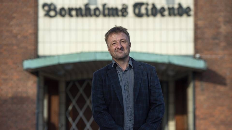 Øjvind Hesselager tiltræder jobbet som ansv. chefredaktør 1. december. | Foto: Berit Hvassum, Bornholms Tidende