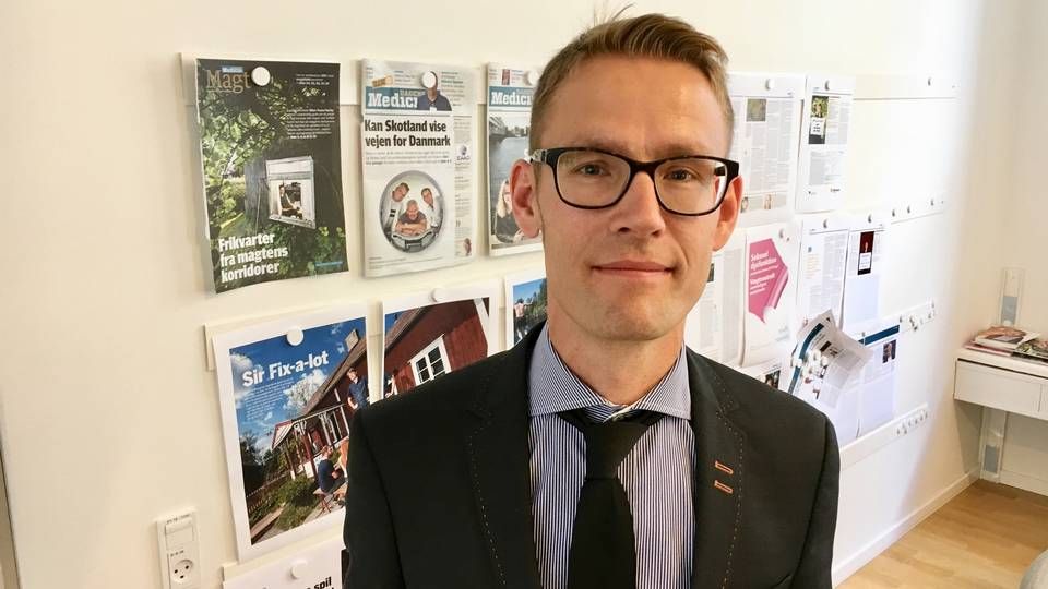 Søren Keller, adm. direktør, Dagens Medicin. | Foto: PR/Børsen Associated Media