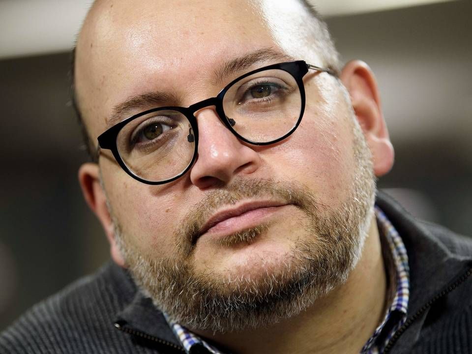 Jason Rezaian, en tidligere chef for Washington Post i Teheran, tilbragte 544 dage i et iransk fængsel, før han blev løsladt i 2016. | Foto: Brendan Smialowski / Ritzau Scanpix