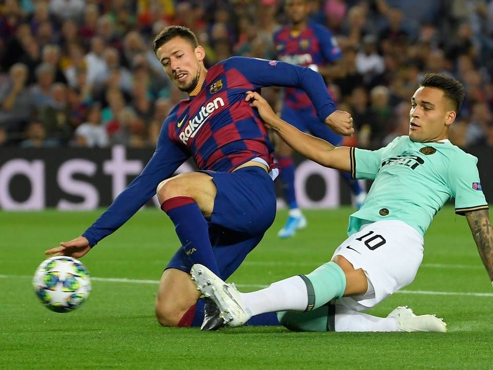 Barcelona vs. Inter Milan 2. oktober. | Foto: LLUIS GENE/AFP/Ritzau Scanpix