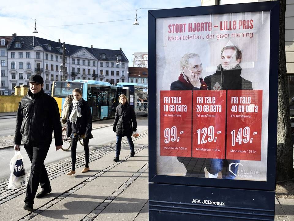 Der blev investeret mere i outdoor-reklamer blandt norske bureauer sidste år, men mindre i både digitalt og tv | Foto: Tariq Mikkel Khan/Ritzau Scanpix