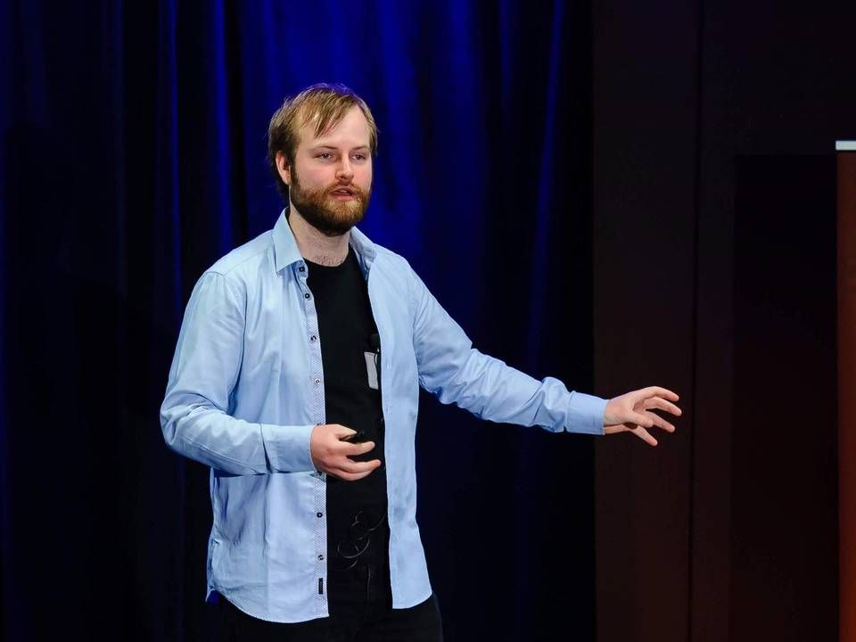 Stefan Veis Pennerup, machine learning and Google tech lead i konsulenthuset Trifork og har title. | Foto: PR/Trifork