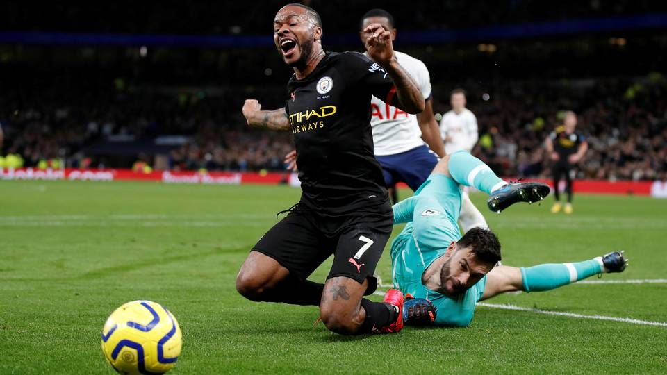 Premier League-kamp mellem Tottenham Hotspur og Manchester City. | Foto: DAVID KLEIN/REUTERS/Ritzau Scanpix