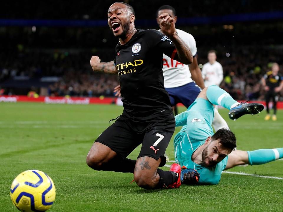 Premier League-kamp mellem Tottenham Hotspur og Manchester City. | Foto: DAVID KLEIN/REUTERS/Ritzau Scanpix