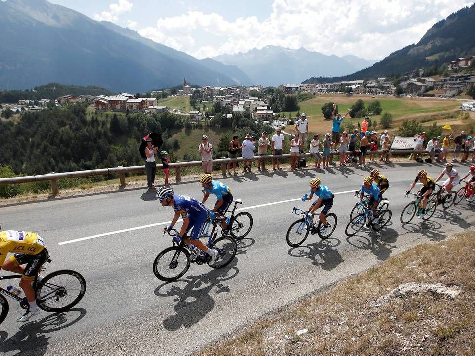 Billede fra 19. etape af sidste års Tour de France. | Foto: Christian Hartmann/Reuters/Ritzau Scanpix