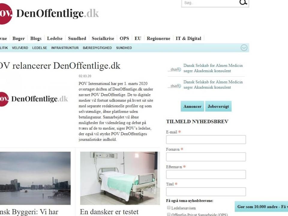 Foto: Screenshot fra denoffentlige.dk