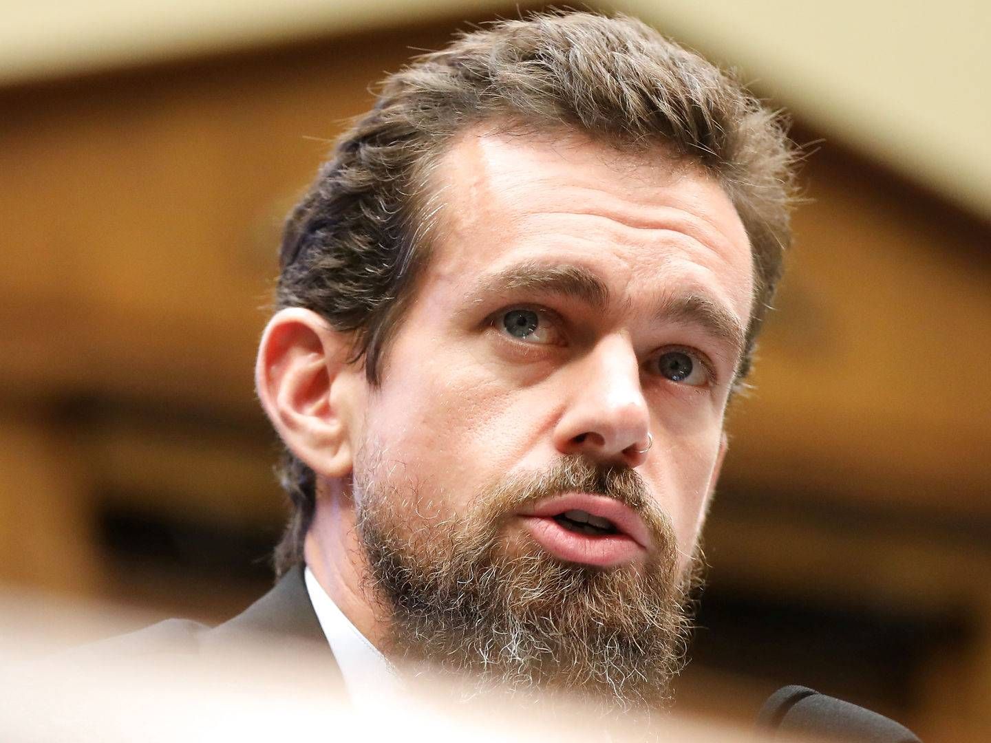 Jack Dorsey, adm. direktør og medstifter, Twitter. | Foto: Chris Wattie/Reuters/Ritzau Scanpix