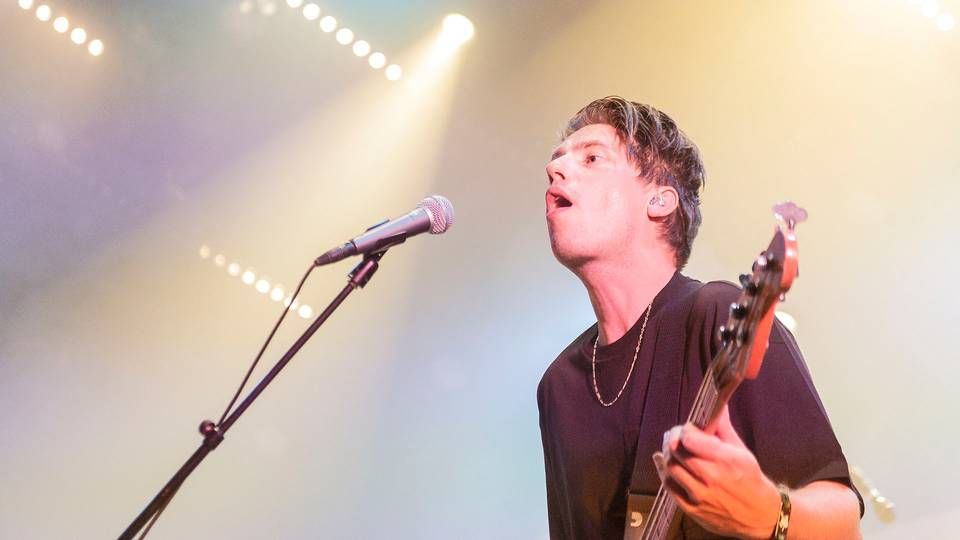 Den danske singer-songwriter Hjalmer Larsen på Smukfest i 2019. | Foto: Aleksander Klug/Ritzau Scanpix