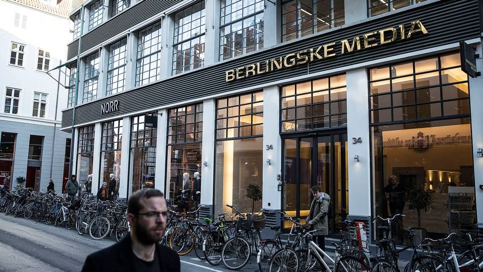 Berlingske Medias ejer DPG Media får godkendt opkøb af magasinudgiver. | Foto: Niels Hougaard/Jyllands-Posten/Ritzau Scanpix