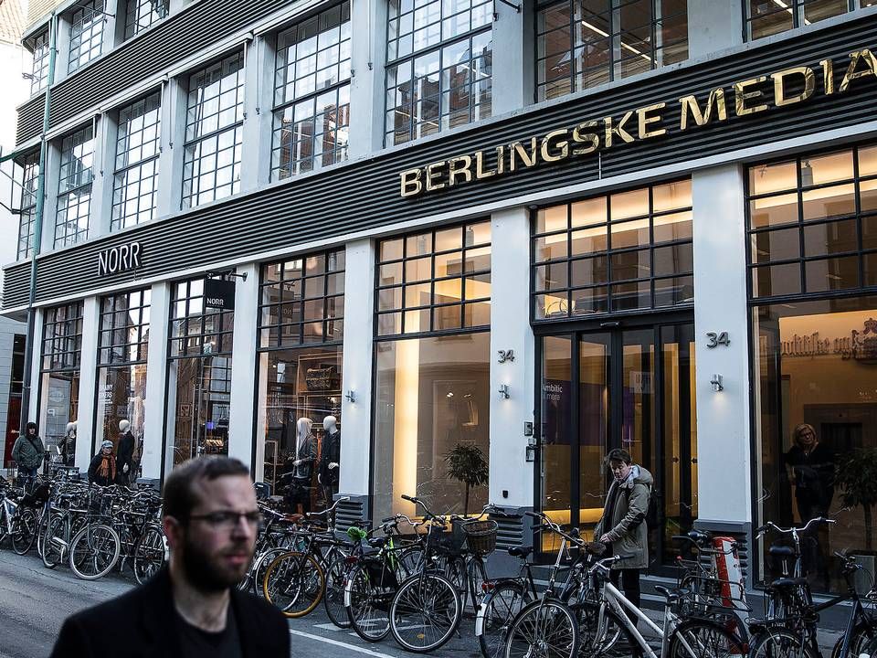 Berlingske Medias ejer DPG Media får godkendt opkøb af magasinudgiver. | Foto: Niels Hougaard/Jyllands-Posten/Ritzau Scanpix