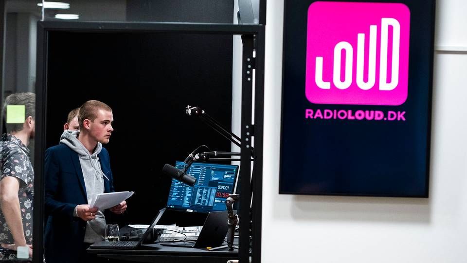 Radio Loud gik i luften 1. april. | Foto: Martin Sylvest/Ritzau Scanpix