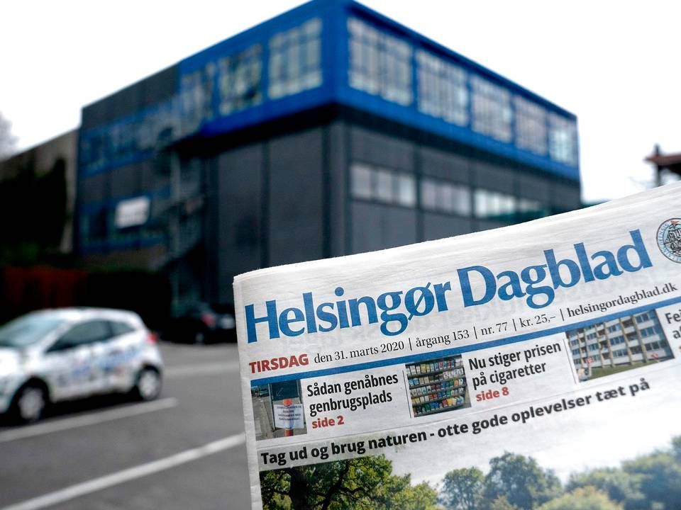 Helsingør Dagblad er en del af pakken, som Jysk Fynske Medier overtager med købet af North Media Aviser. | Foto: Keld Navntoft/Ritzau Scanpix
