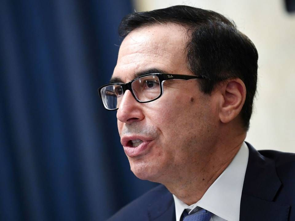 USA's finansminister Steven Mnuchin. | Foto: Pool New/Reuters/Ritzau Scanpix