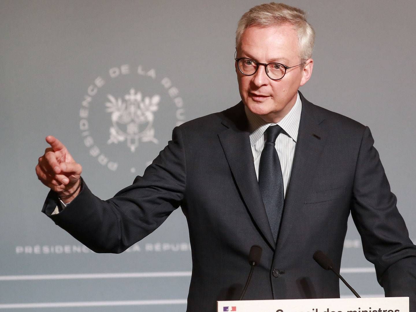 Bruno Le Maire, Frankrigs finansminister. | Foto: Pool/Reuters/Ritzau Scanpix