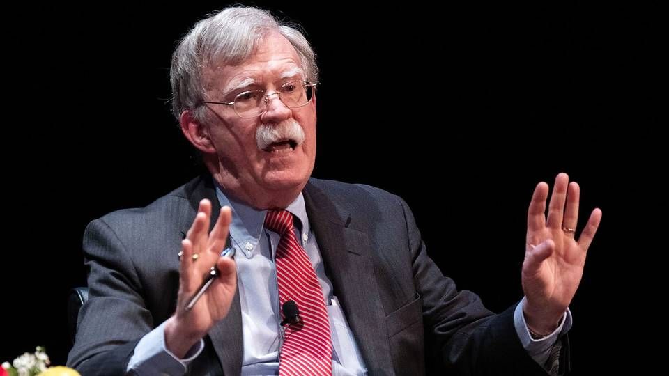 John Bolton, tidligere national sikkerhedsrådgiver for præsident Donald Trump. | Foto: Logan Cyrus/AFP/Ritzau Scanpix