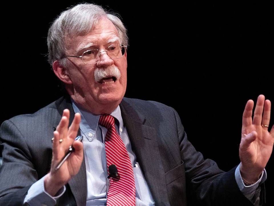 John Bolton, tidligere national sikkerhedsrådgiver for præsident Donald Trump. | Foto: Logan Cyrus/AFP/Ritzau Scanpix