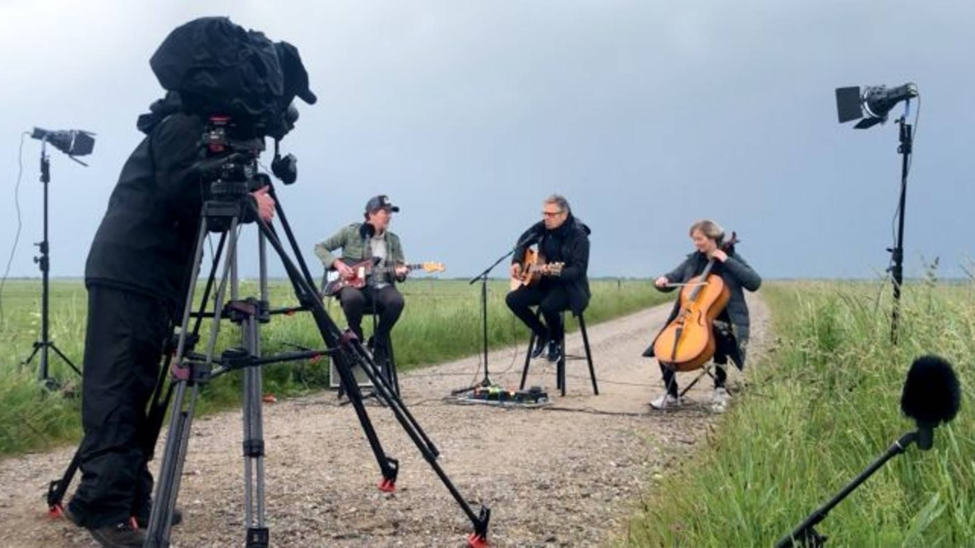 Michael Falch var blandt de medvirkende, da Sønderjylland blev fejret på DR1 | Foto: Catia Schmidt/DR