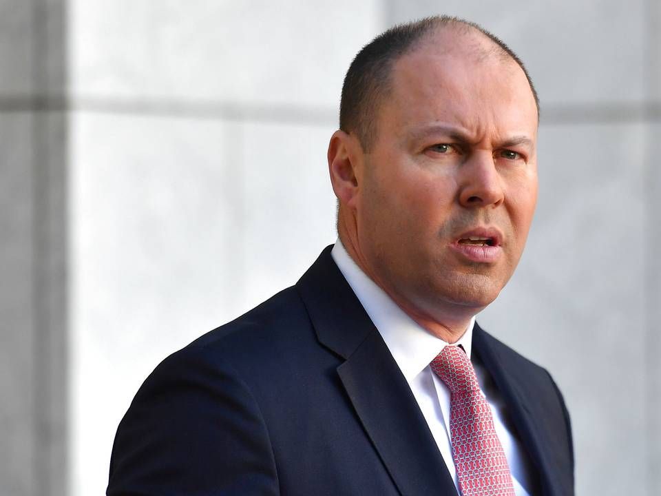 Australiens finansminister, Josh Frydenberg. | Foto: Stringer/Reuters/Ritzau Scanpix