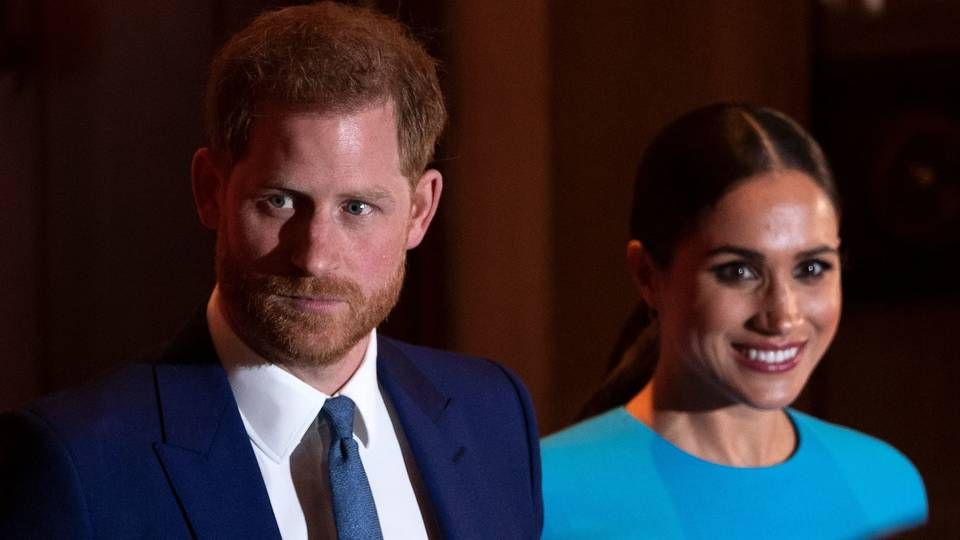 Prins Harry og hans hustru, hertuginde Meghan. | Foto: Justin Tallis/AFP / AFP