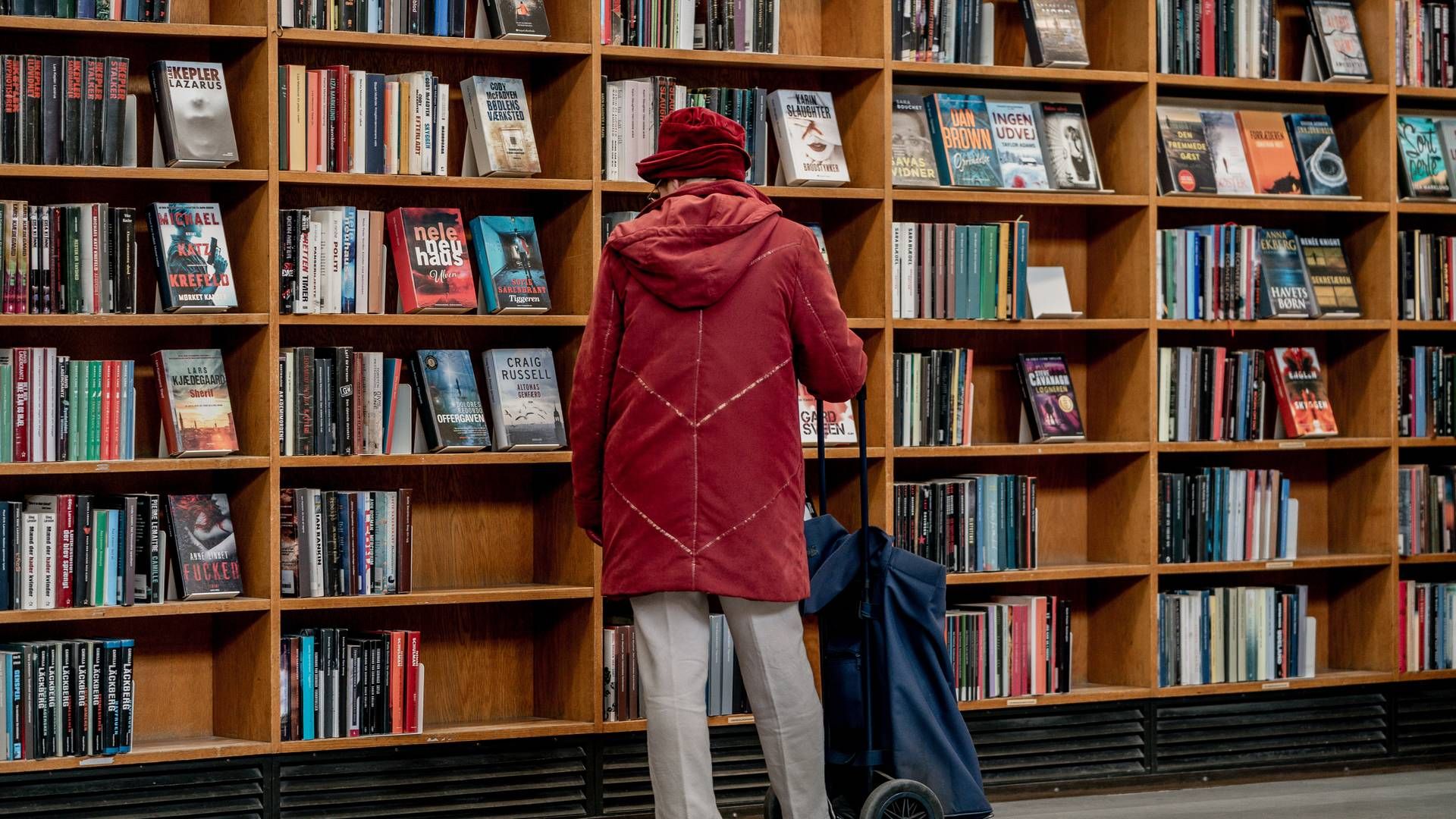 Bibliotekerne var lukket fra marts til maj som en del af landets lock down. Det har trukket det fysiske udlån markant ned - men det digitale op. | Foto: Aleksander Klug/Ritzau Scanpix