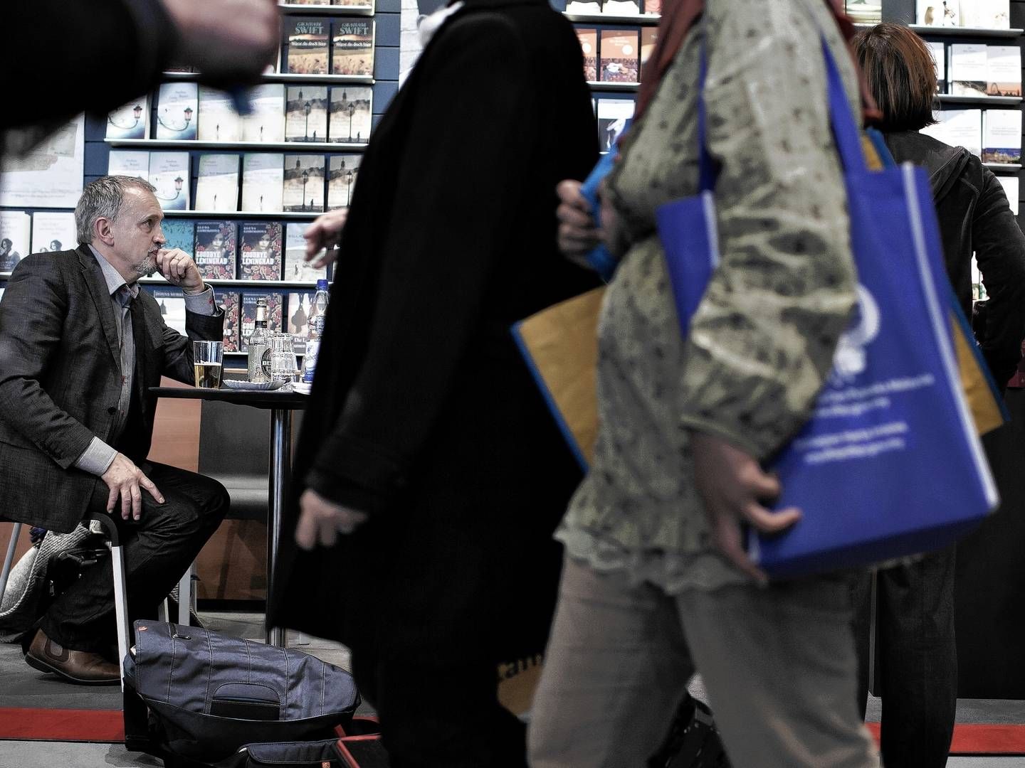 Bogmessen i Frankfurt er årets største begivenhed i forlagsbranchen og har normalt omkring 7500 udstillere fra hele verden. | Foto: Sisse Dupont/Ritzau Scanpix