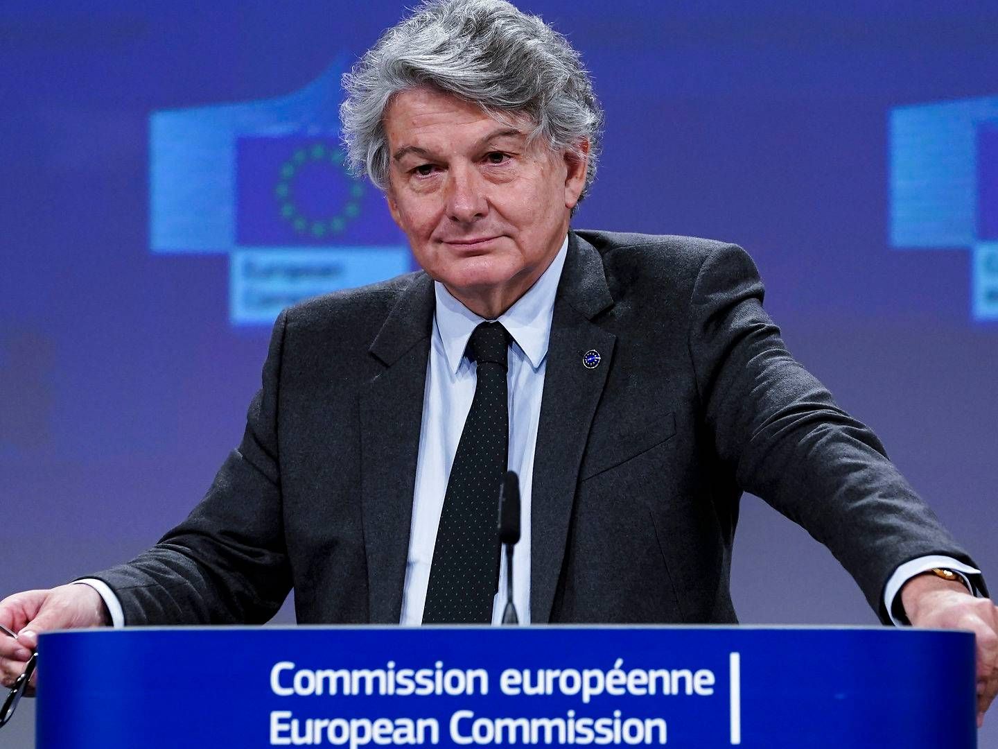 Thierry Breton, EU-Kommissær for det indre marked. | Foto: Kenzo Tribouillard/AP/Ritzau Scanpix