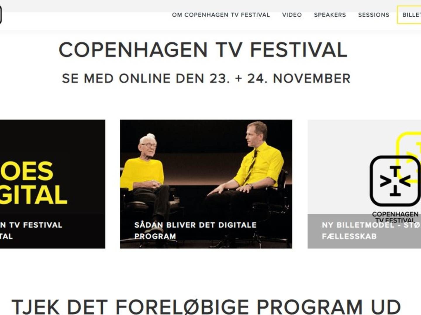 Foto: Sceenshot fra copenhagentvfestival.dk