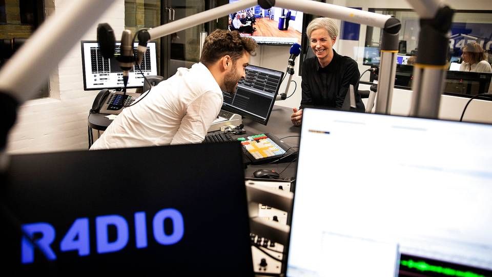 Radio4 vandt i 2019 udbuddet af FM4-sendetilladelsen, som kanalen overtog 1. november. Billedet er fra kanalens første dag i æteren. | Foto: Finn Frandsen/Ritzau Scanpix