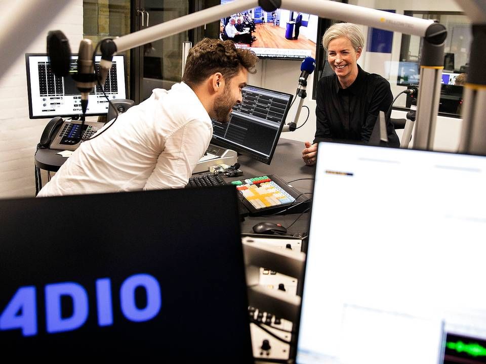 Radio4 vandt i 2019 udbuddet af FM4-sendetilladelsen, som kanalen overtog 1. november. Billedet er fra kanalens første dag i æteren. | Foto: Finn Frandsen/Ritzau Scanpix