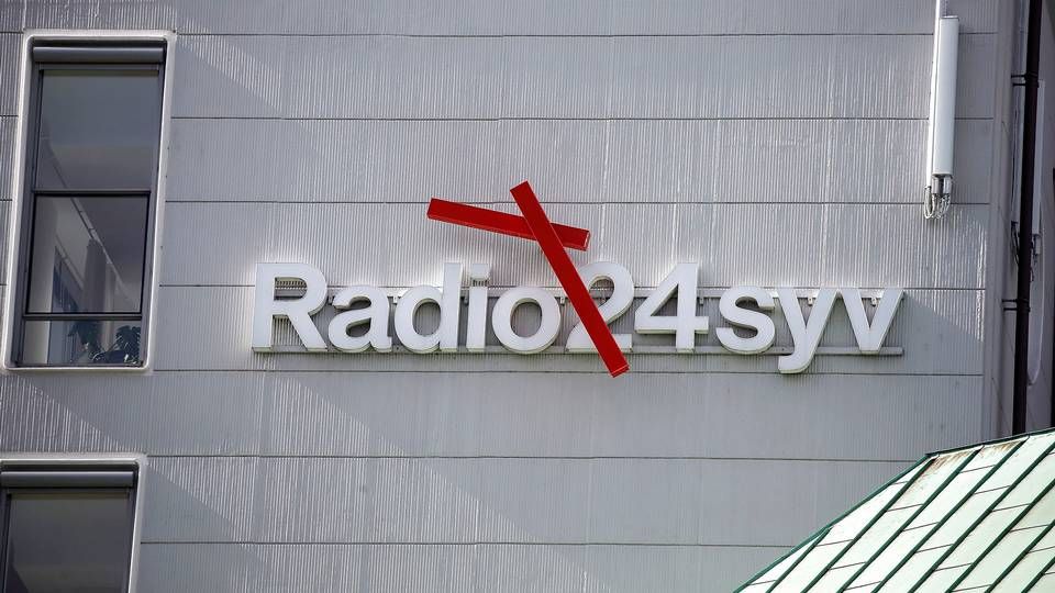 Billede fra Radio24syvs hjemsted i København. Radiokanalen lukkede med udgangen af november 2019. | Foto: Jens Dresling/Ritzau Scanpix