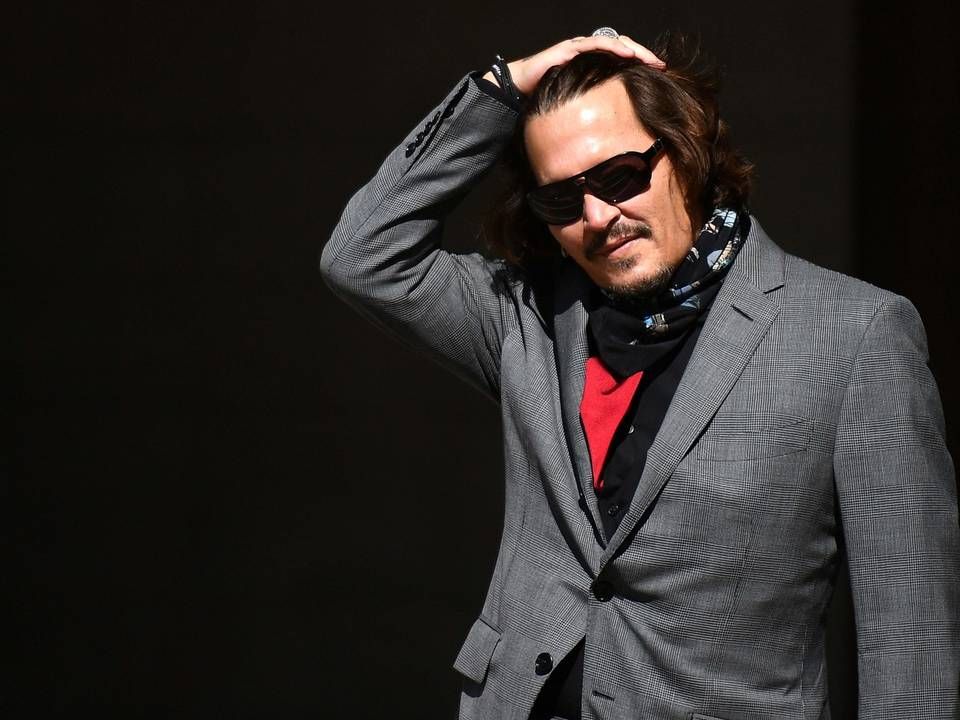 Johnny Depp tabte retssag mod The Sun | Foto: Justin Tallis/AFP/Ritzau Scanpix