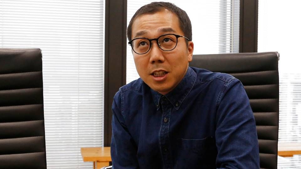 Yusuke Umeda er adm. direktør i Uzabase, som efter to års ejerskab har solgt Quartz. | Foto: Yuri Kageyama/AP/Ritzau Scanpix