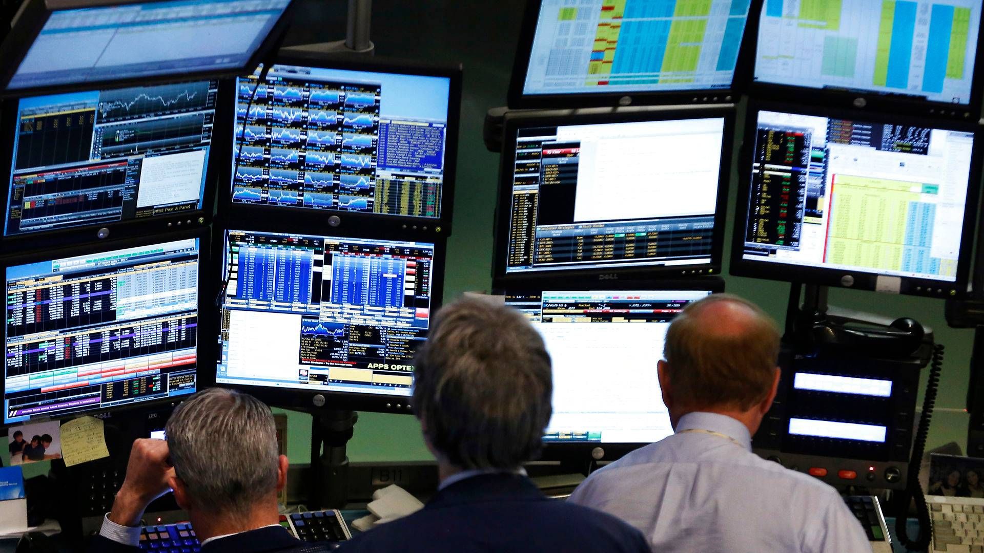 Bloomberg har bl.a. bygget sin forretning på at sælge datamaskiner til aktieselskaber. | Foto: Brendan Mcdermid/Reuters/Ritzau Scanpix