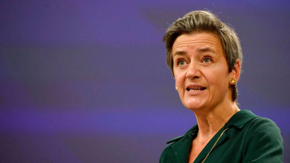 Når kommissær for den digitale dagsorden, Margrethe Vestager, onsdag skal diskutere en handlingsplan for audiovisuelle medier med sine kommissærkolleger, handler det bl.a. om at indlede en dialog med den audiovisuelle sektor om tiltag, der kan give forbrugere mere adgang til medieindhold i hele EU | Foto: Johanna Geron/AFP/Ritzau Scanpix